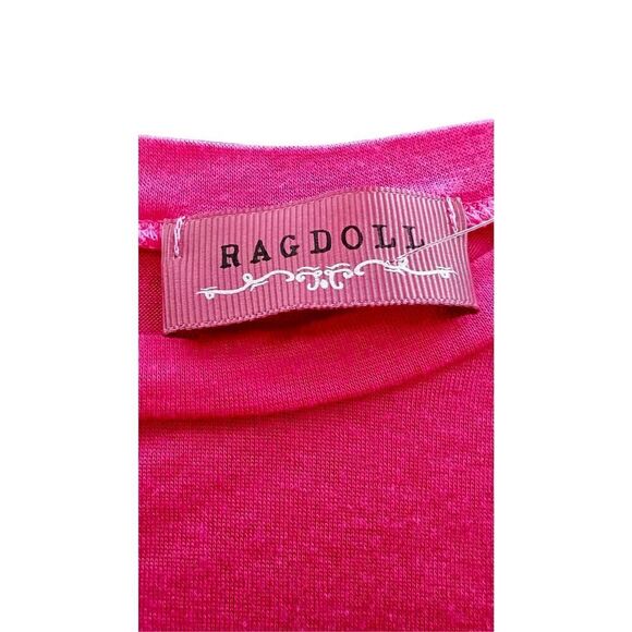 Rag Doll Girls Pink top size 7-8 Small - Picture 5 of 5